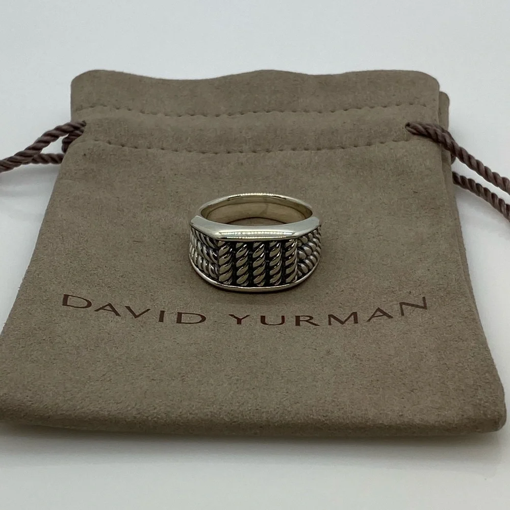 DAVID YURMAN Maritime 3 Rope Sterling Silv… - Picture 2 of 5